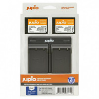 JUPIO Kit 2 Baterias BLX-1 2280MAH + Cargador Doble -