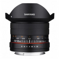 Samyang Objetivo 12MM F2.8 Ed As Ncs Ojo de Pez para Fuji X -   LK SAMYANG