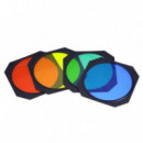 GODOX BD-04 Kit Viseras con Nido de Abejas y Filtro