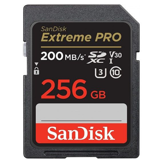 SANDISK Tarjeta Extreme Pro Sdhc Uhs-i 256GB-200MB/S