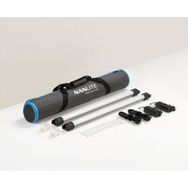 NANLITE Pavotube Ii Kit 2X con Bateria 15C