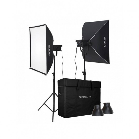 NANLITE Kit 2 Focos Led FS-150B Bi-color 185W