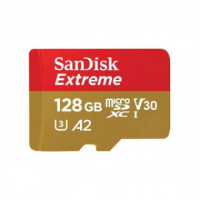 SANDISK Tarjeta Extreme Micro Sdxc Uhs-i 128GB 190M/S
