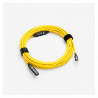 COBRA TETHER EXTENSION 10MM USB-C A USB-C AMARILLO