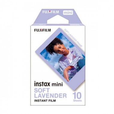 FUJIFILM INSTAX MINI SOFT LAVENDER - 10 INSTANTANEAS