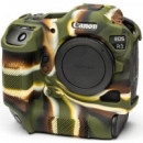 EASYCOVER Funda Silicona Canon R3 Camuflaje