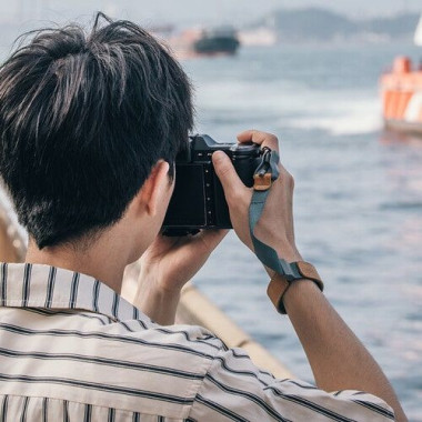 FALCAM Correa Mano Camara Maglink Azul FAM00A3801B