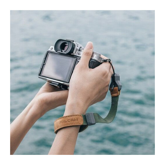 FALCAM Correa Mano Camara Maglink Verde FAM00A3801G
