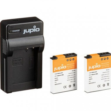 JUPIO Cargador Usb+ 2 Baterias EN-EL12