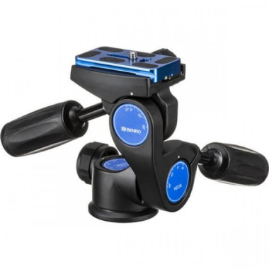 BENRO Rotula 3 Way HD2A con Zapata Tipo Arca