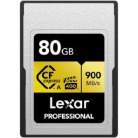 LEXAR TARJETA CFEXPRESS PRO TIPO A SERIE GOLD 80GB/R900-W800MB/S