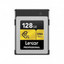 LEXAR Tarjeta Cfexpress Pro Tipo B Serie Gold 128GB/R1750-W1500MB/S