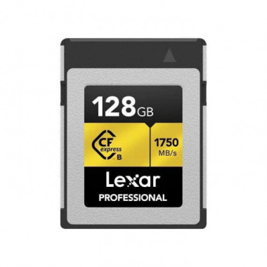 LEXAR Tarjeta Cfexpress Pro Tipo B Serie Gold 128GB/R1750-W1500MB/S