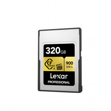 LEXAR Tarjeta Cfexpress Pro Type a Gold Series 320GB-R900/W800MB/S