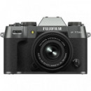 FUJIFILM Camara X-T50 +15-45MM F3.5 - 5.6 Ois Plata