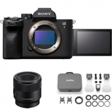 SONY A7 IV + 50MM F2.8 + GODOX FLASH MF-12-DK1 MACRO DENTAL