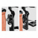 LEOFOTO Empuñadura CH-3 con Anclaje para Cámara Cage