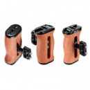 LEOFOTO Empuñadura CH-3 con Anclaje para Cámara Cage