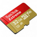 SANDISK Tarjeta Micro Extreme V30 Sdhc Uhsi 100MB/S 32GB