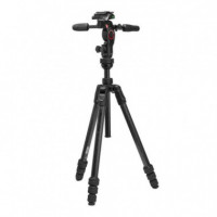 MANFROTTO Befree Gt Tripode de Carbono con Rotula de 3 Way REF.MKBFRTC4GTFB3