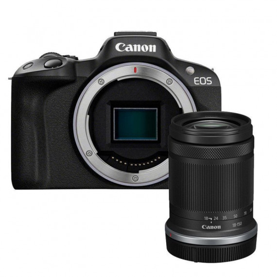 CANON Eos R50+RF-S 18-150 Stm Negro