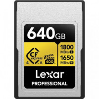 LEXAR Tarjeta Memoria Gold Cfexpress 4.0 Type a 640GB