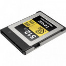 LEXAR Tarjeta Memoria 512GB Cfexpress 4.0 Tipo B Gold 3600MB/S