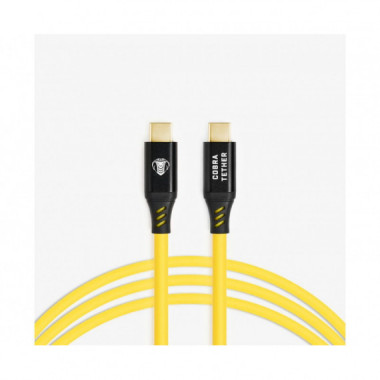 COBRA TETHER USB-C A USB-C - CABLE 5M AMARILLO