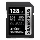 LEXAR Sd Plata Plus UHS-1 128GB V30 R205/W150MB/S