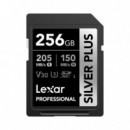 LEXAR Sd Plata UHS-1, 256GB V30 R205/W150MB/S