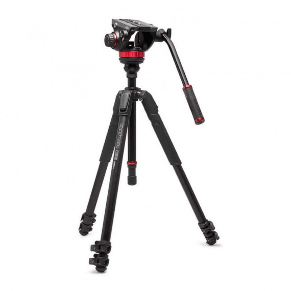 MANFROTTO Kit Video MVH502AH-055 3 Secc. Aluminio