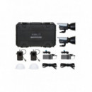 NANLITE Kit 2 Foco FC-120B Bi-color + Bateria Grip