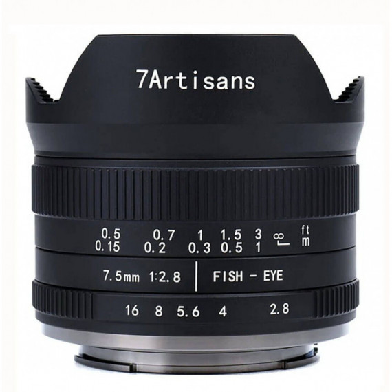 7 Artisans 7.5MM Aps-c F2.8 Ii para Micro 4/3  7ARTISANS