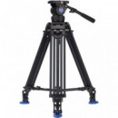 BENRO Tripode Kit Video Doble Tubo Aluminio BV10