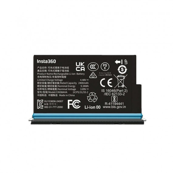 INSTA360 Bateria para One X5 2400 Mah.