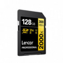 LEXAR Tarjeta Sd Pro Gold Series Uhs-ii 2000X 128GB V90