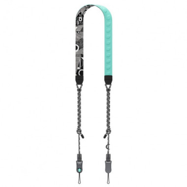 LEOFOTO Correa de Hombro Blanco y Negro L-CS-206 Ref. 400506