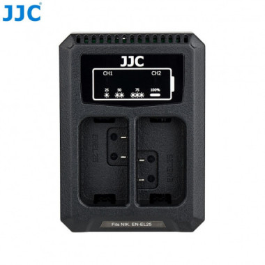 JJC Cargador Doble En-el 25