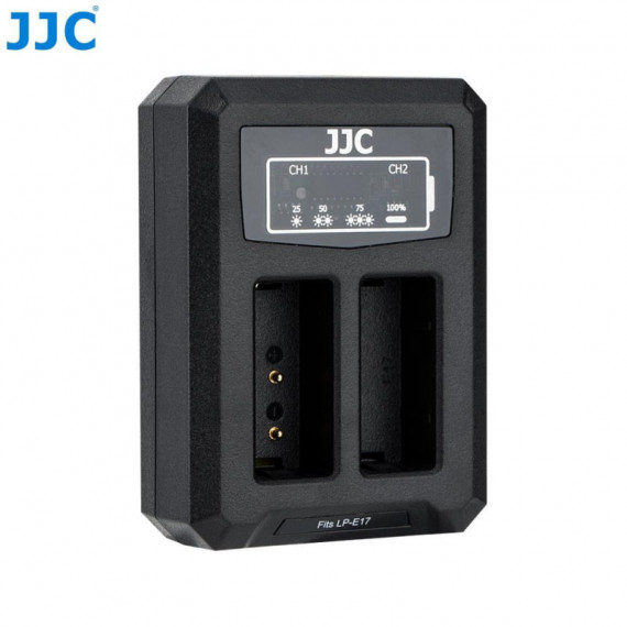 JJC Cargador Doble LP-E17