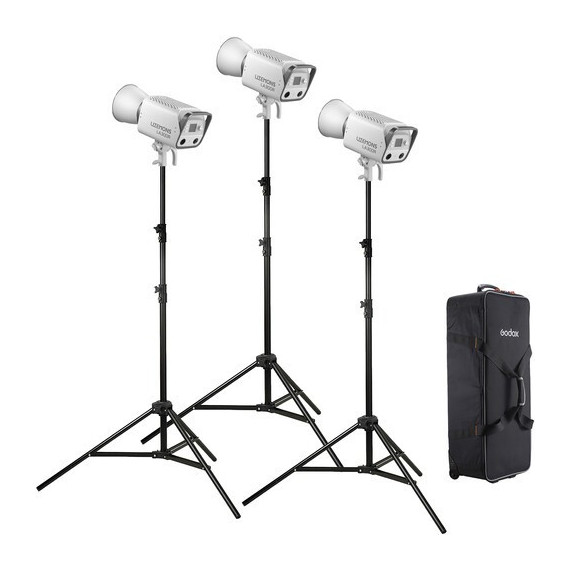 GODOX Kit 3 Focos Led Litemons LA300R K3 REF.200674
