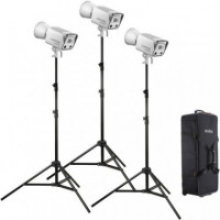 GODOX Kit 3 Focos Led Litemons LA300R K3 REF.200674