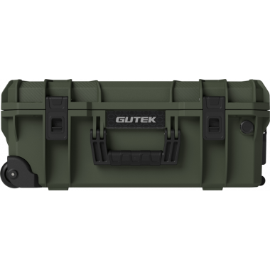 Gutek Maleta Trolley de Proteccion Tortoise T-300 con Ruedas Verde  NANLITE