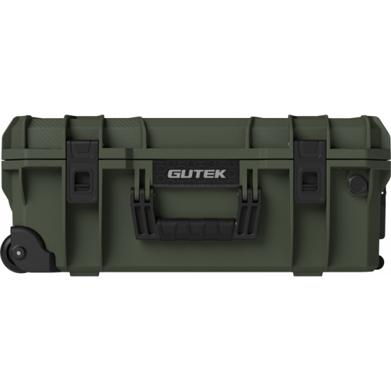 Gutek Maleta Trolley de Proteccion Tortoise T-300 con Ruedas Verde  NANLITE