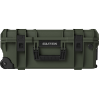 Gutek Maleta Trolley de Proteccion Tortoise T-300 con Ruedas Verde  NANLITE