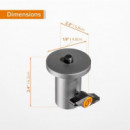 Rock Solid Arca Quick Release Tripode + Plato Rs 623AT  TETHERTOOLS