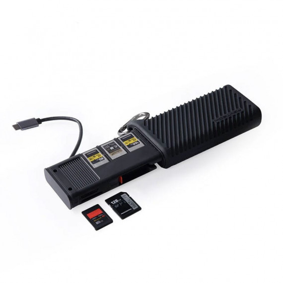 PGYTECH Lector de Tarjetas Createmate Cfb+sd Verde