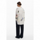 DESIGUAL Camisa Fluida Collage 25WWCW14-1001