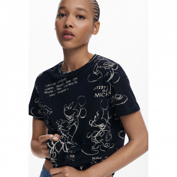 DESIGUAL Camiseta Mickey Sketch 25WWTK03-2000