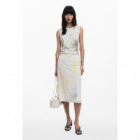 Desigual Camiseta lazo Dandelion 25WWTK21-1006