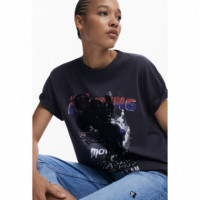 Desigual Camiseta Mickey coche 25WWTK56-2006